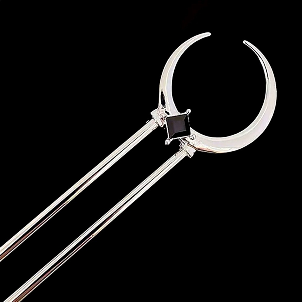 Cresent Moon 🌙 Hairpin bnib dont do messy buns with rubberbands NE more!
